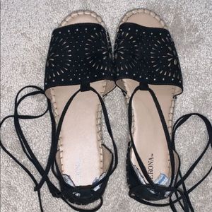 Cute Black Sandals